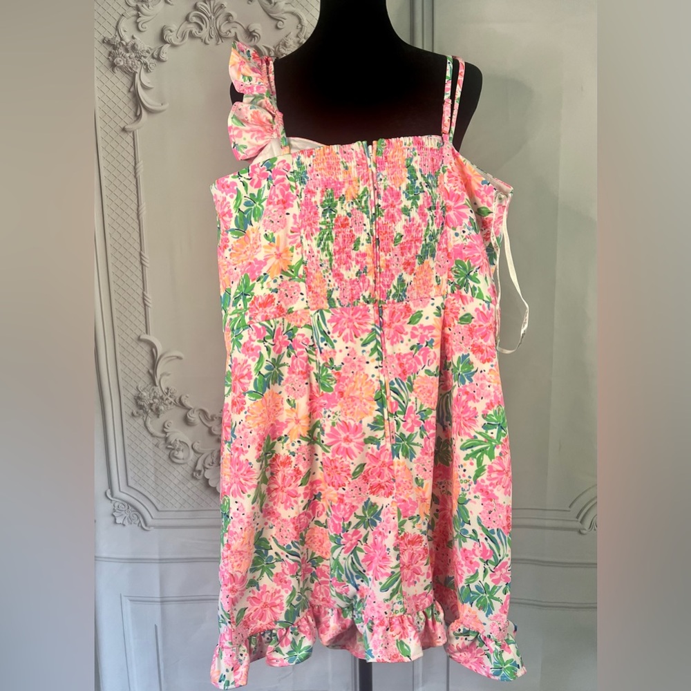 New Lilly Pulitzer Maetha Romper Thats what I herd - Picture 5 of 5